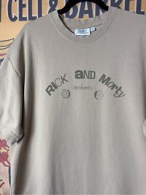 Rick and Morty Adult Swim Front & Back Graphic T-Shirt